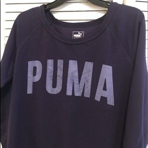Purple Puma sweatshirt